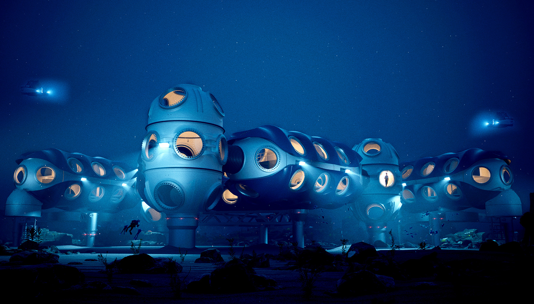 an undersea habitat an undersea habitat