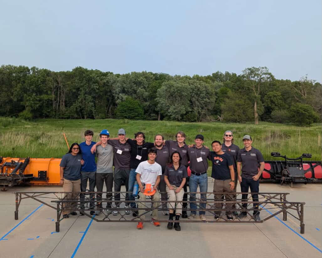 Photo of University of Florida's 2025 Student Steel Bridge Competition team